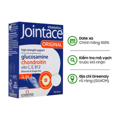 Vitabiotics Viên Uống Hỗ Trợ Tăng Cường Sức Khỏe Cho Khớp Jointace Original Hộp 30 viên