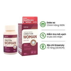 Kolmar Viên Uống Bổ Sung Collagen 3in1 Chống Lão Hóa Nữ Condition Woman 90 Viên