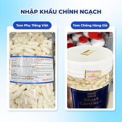Costar Viên Uống Hỗ Trợ Xương Khớp Blue Shark Cartilage 750mg 365 Viên
