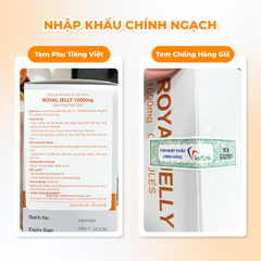 Careline Royal Jelly 1000mg - Sữa Ong Chúa Cao Cấp Của Úc 100 viên