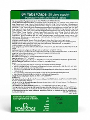 Vitabiotics Viên Uống Vitamin Tổng Hợp Cho Phụ Nữ Sau Sinh Pregnacare Breast-feeding No1 Hộp 84 Viên - Chính Hãng