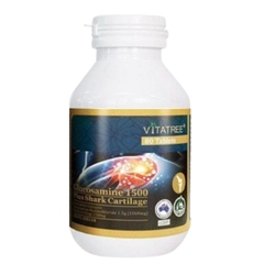 Vitatree Viên Uống Hỗ Trợ Xương Khớp Glucosamine Sụn Cá Mập 1500mg 80 Viên