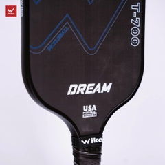 Wika Vợt Pickleball Wika Dream 14mm Màu Đen Xanh Dương Có Kèm Hộp
