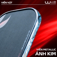 Wika Vợt Pickleball Wika Fire 2 Quang Dương 16mm Màu Bạc