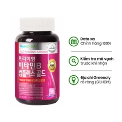 Nutri D-Day Viên Uống Vitamin B Complex Gold Giảm Căng Thẳng, Mệt Mỏi 90 Viên