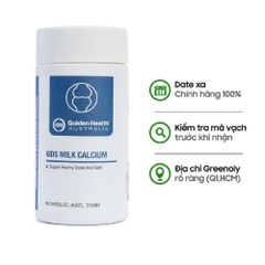 Golden Health Viên Uống Bổ Sung Canxi Cho Bé Kids Milk Calcium 90 Viên