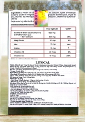 Litocal Viên Uống Canxi Hữu Cơ Bổ Sung D3, K2, Magie, Kẽm Giúp Xương Chắc Khỏe 30-60 Viên