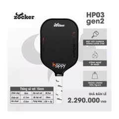 Zocker Vợt Pickleball HP3 Gen 2