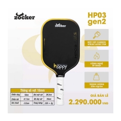 Zocker Vợt Pickleball HP3 Gen 2