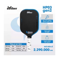 Zocker Vợt Pickleball HP3 Gen 2