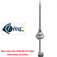 Kim thu sét LIVA BX 175 bán kính bảo vệ 110m