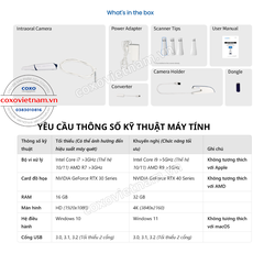 Máy scan trong miệng COXO DL-300P