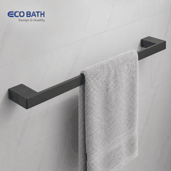 Vắt khăn đơn EcoBath EC211-08-45MB màu đen mờ