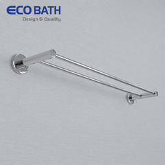 Vắt khăn đôi EC263-09 màu inox bóng