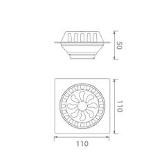 Ga thoát sàn EcoBath EC1066