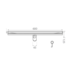 Ga thoát sàn dài EcoBath EC1080