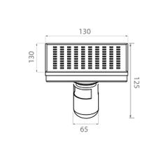 Ga thoát sàn EcoBath EC1083B