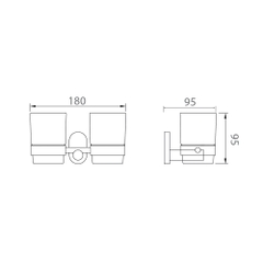 Kệ cốc EcoBath EC220-10
