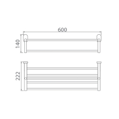 Vắt khăn giàn Ecobath EC220-12