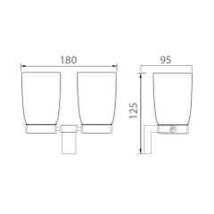 Kệ cốc EcoBath EC230-10