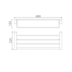 Vắt khăn giàn EcoBath EC230-12