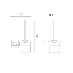 Chổi cọ toilet EcoBath EC255-15