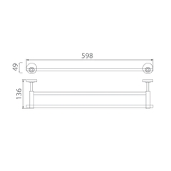Vắt khăn đôi EcoBath EC260-09