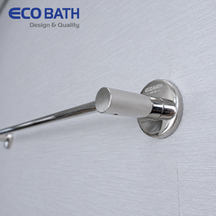 Vắt khăn đơn EC263-08 màu inox bóng