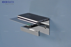 Lô giấy EcoBath EC3068 màu inox bóng