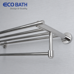 Vắt khăn giàn EC261-12 màu inox bóng