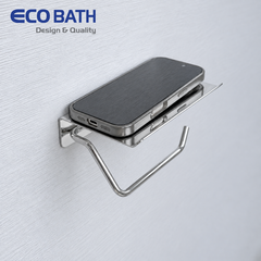 Lô giấy Ecobath EC263-03 màu inox bóng