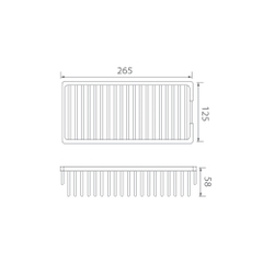 Kệ phòng tắm EcoBath EC4070-1