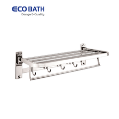 Vắt khăn giàn EcoBath EC5015-45 màu inox bóng