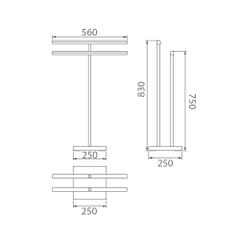 Vắt khăn cây EC5001