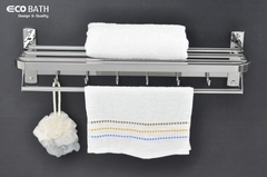 Vắt khăn giàn EcoBath EC5015 màu inox bóng