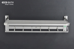Vắt khăn giàn EcoBath EC5015 màu inox bóng