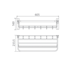 Vắt khăn giàn EcoBath EC5015