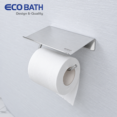Lô giấy Ecobath EC263-03 màu inox bóng