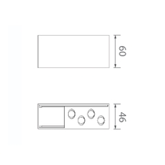 Kệ bàn chải đánh răng EcoBath EC6054