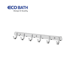 Móc áo EcoBath EC2026-6 màu inox bóng