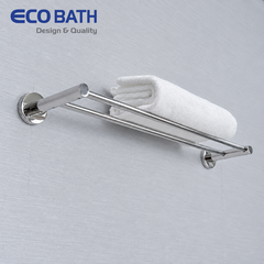 Vắt khăn đôi EC263-09 màu inox bóng