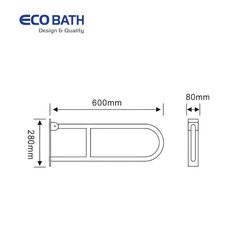 Thanh vịn Ecobath EC6106