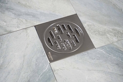 Ga thoát sàn EcoBath EC1061B màu inox chải