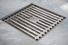 Ga thoát sàn EcoBath EC1087 màu inox bóng