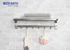 Vắt khăn giàn EcoBath EC5015 màu ghi xám