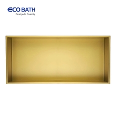 Hộc âm tường Ecobath EC9002BG màu vàng chải
