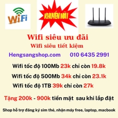 WIFI 23.1K/ tháng