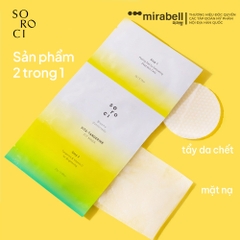 Mặt nạ 2 trong 1 Soroci Vita-Tangerine Fit Mask
