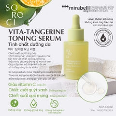 Tinh chất dưỡng da Soroci Vita-Tangerine Toning Serum