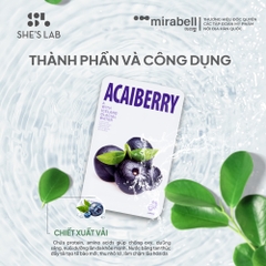 Mặt nạ She's Lab The Iceland Acaiberry Mask